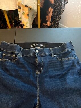 torrid Dark Blue Wide Leg Jeans - Classic Denim